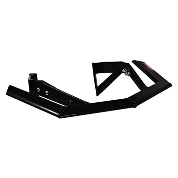 Straightline Sport Series Bumper Front - Aluminum - Fits Arctic cat, Fits Yamaha