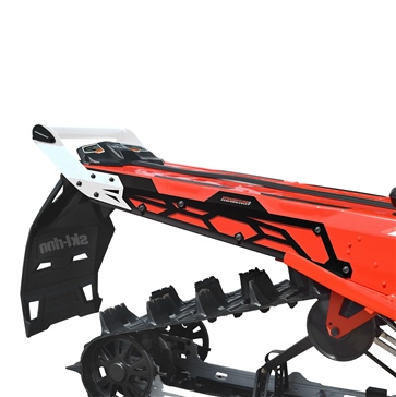 Straightline Pare-chocs arrière Hide“n”Go (HNG) Arrière - Aluminium - Ski-doo