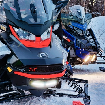 LJE Lumière de sécurité WhiteOut pour Ski-Doo