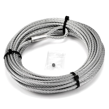 Warn Replacement Steel Rope 50'