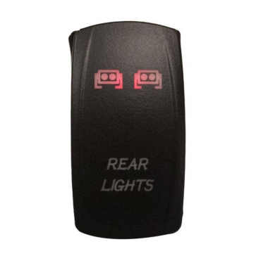 Dragon Fire Racing Rear Light Switch Rocker - 390299