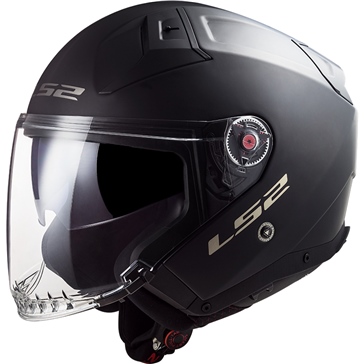 LS2 Infinity II Open-Face Helmet Solid