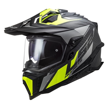 LS2 Casque Hors-Route Explorer Carbone Focus - Sans lunette