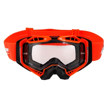 LS2 Aura Goggles Orange, Black