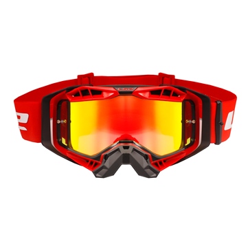 LS2 Aura Pro Goggles Red, Black