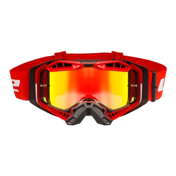LS2 Aura Pro Goggles Red, Black