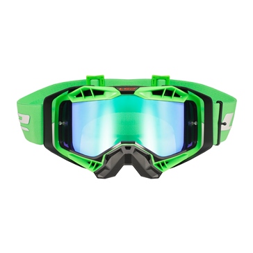 LS2 Aura Pro Goggles Green, Black