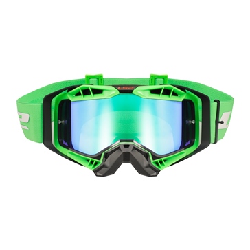 LS2 Aura Pro Goggles Green, Black