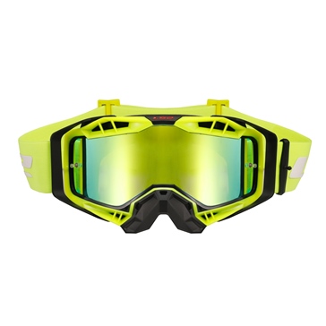 LS2 Aura Pro Goggles Yellow, Black