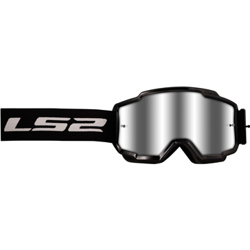 LS2 Charger Plus Goggle Black