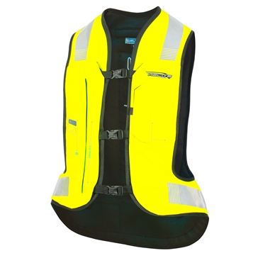 Helite Veste Turtle Hi-Viz électronique Homme, Femme