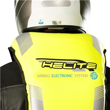 Motorcycle Airbag Weste Turtle HELITE Electronic Hi-Viz Turtle Jacket