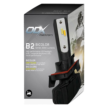 ODX B2 Dual Color Snow/Fog Series LED Bulb H4