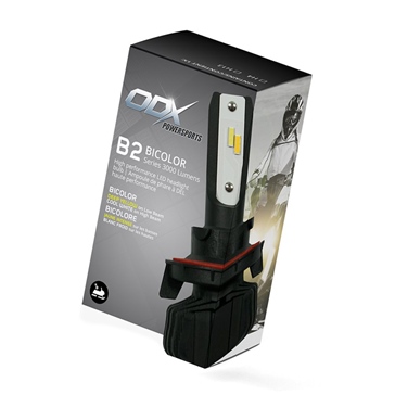 ODX B2 Dual Color Snow/Fog Series LED Bulb H13