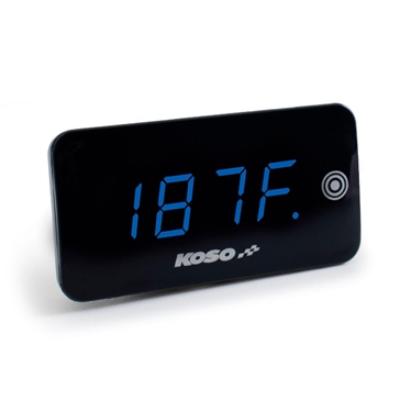 Koso Super Slim Touch / Touch screen, volt & temperature meter Universal - 405042
