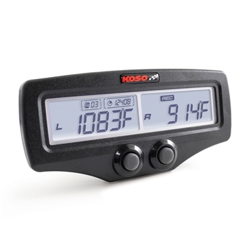 Koso Dual EGT Quick Response Meter EVO Universal - 405063