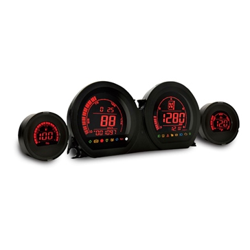 Koso HD-03 LCD Gauge Kit Motorcycle - 405118