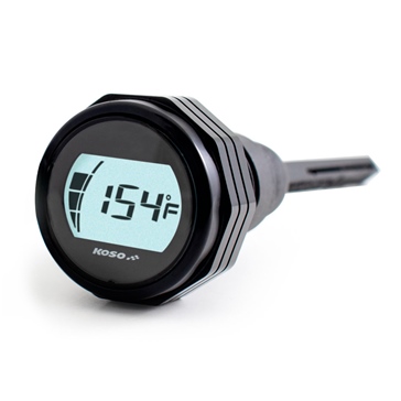 Koso Jauge d'huile HD Jauge à niveau d'huile