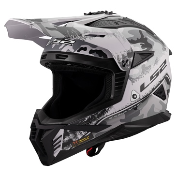 LS2 Casque hors-route Gate II Carbine - Sans lunette
