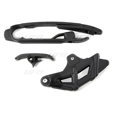 Ufo Plast Chain Guide & Slider Chain with swingarm