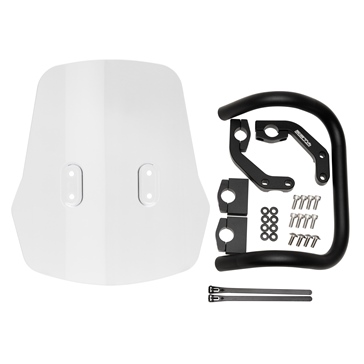 DRC-ZETA-UNIT Adventure Windshield | Kimpex Canada