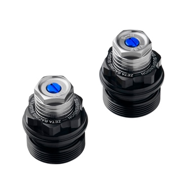 DRC/ZETA/UNIT Réglage initial du capuchon supérieur de fourche