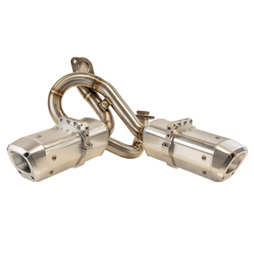 RJWC Sport Split Dual 3/4 Exhaust Fits CFMoto