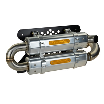 RJWC Dual APX Exhaust Fits Polaris