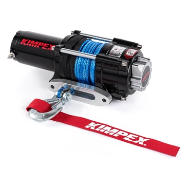 Kimpex 2500 lbs Winch IP 67 Kit with Synthetic Rope