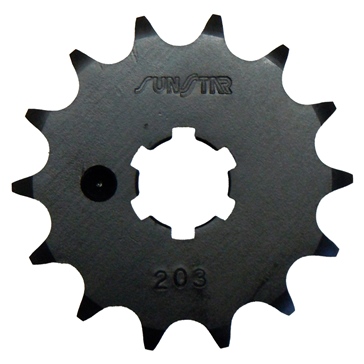 Sunstar Pignon d'arbre de transmission 428 - Kawasaki - Avant