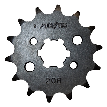 Sunstar Pignon d'arbre de transmission 428 - Yamaha - Avant