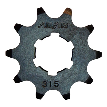 Sunstar Countershaft sprocket 520 - Fits Kawasaki - Front