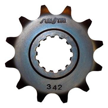 Sunstar Countershaft sprocket 520 - Fits Kawasaki - Front