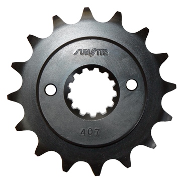 Sunstar Countershaft sprocket 525 - Fits Honda - Front