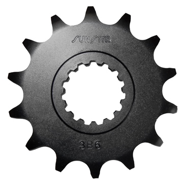 Sunstar Countershaft sprocket 520 - Fits Yamaha - Front