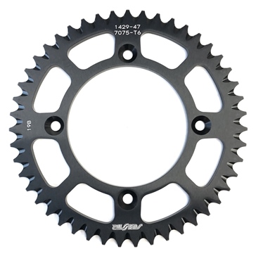Sunstar Aluminum Rear Sprocket 420 - Fits Yamaha - Rear