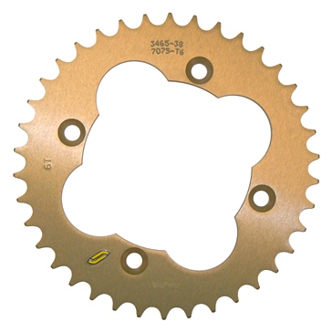 Sunstar Pignon arrière en aluminium 520 - Honda - Arrière