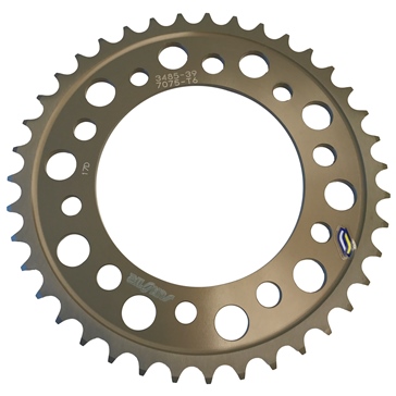 Sunstar Pignon arrière en aluminium 520 - Yamaha - Arrière