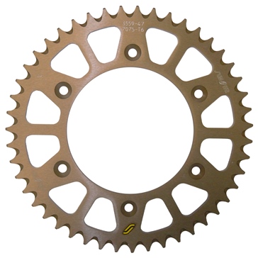 Sunstar Pignon arrière en aluminium 520 - Honda - Arrière