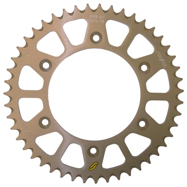 Sunstar Aluminum Rear Sprocket 520 - Fits Honda - Rear