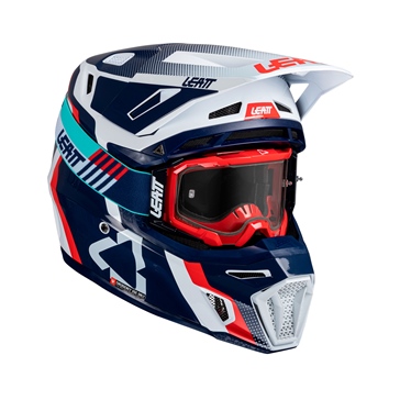 LEATT 8.5 Off-Road Helmet Kit V25 - Goggle Included