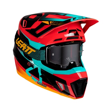 LEATT Ensemble casque hors-route 7.5 V25 - Lunette incluse