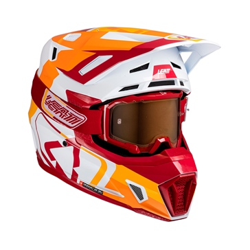 LEATT Ensemble casque hors-route 7.5 V25 - Lunette incluse