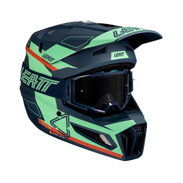 LEATT Ensemble casque hors-route 3.5 V25 - Lunette incluse