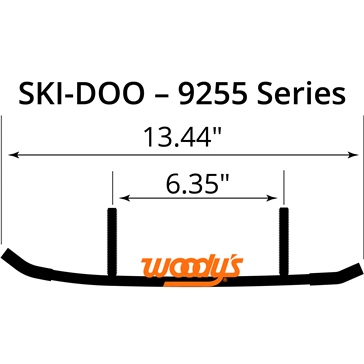 WOODYS Executive Carbide Runner Precision - Fits Ski-doo