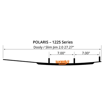 WOODYS Carbide Runner Fits Polaris