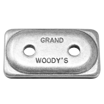 WOODYS Plaque de support Grand Digger double