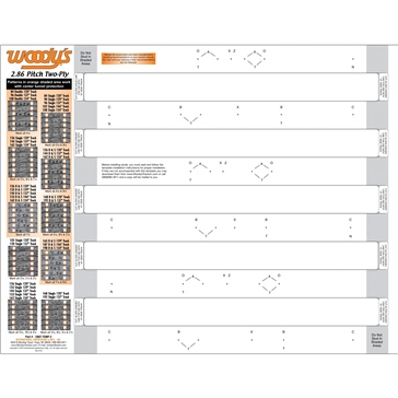 WOODYS 286T Template