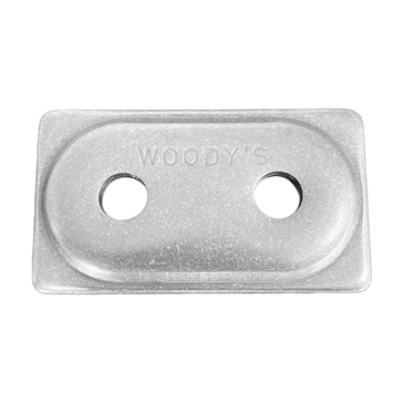 WOODYS Plaque de support Digger double mince