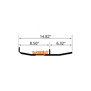WOODYS Lisse au carbure Mountain Ace Gripper - Polaris